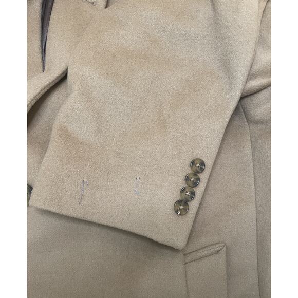 Michael Kors Tan Camel Wool Cashmere Coat / Jacket Mens 44S NEW Overcoat - Picture 8 of 11